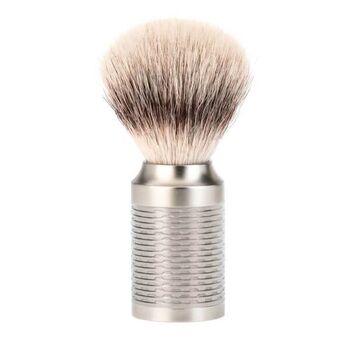 3-teiliges Set „Muhle Rocca“ aus Kunststoff in Silberoptik und gebürstetem Edelstahl