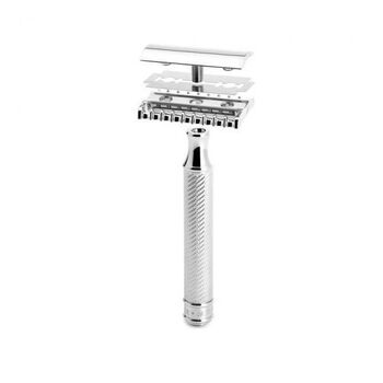 Muhle Tradition chrome safety razor, small model