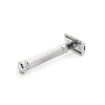 Muhle Traditional Safety Razor, chrome-plated, open comb