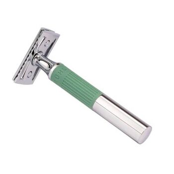 Muhle NEO safety razor, chrome/green