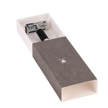 Muhle NEO safety razor, chrome/black
