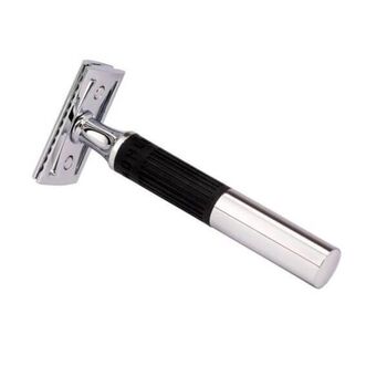 Muhle NEO safety razor, chrome/black