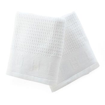 Lot de deux serviettes de rasage Muhle