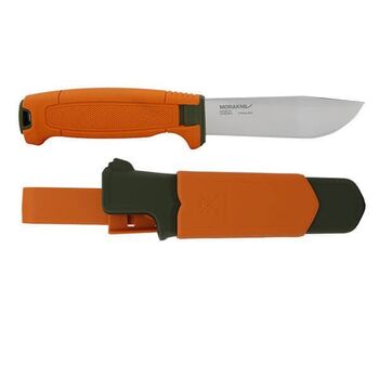 Mora Amberg Full flat Hunting Knife (S) Olive Green/Burnt Orange