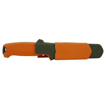 Mora Amberg Full flat Hunting Knife (S) Olive Green/Burnt Orange