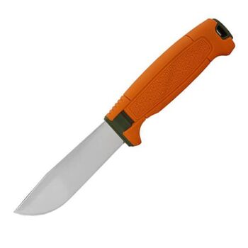 Mora Amberg Full flat Hunting Knife (S) Olive Green/Burnt Orange