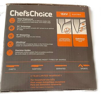 Chef'sChoice "TRIZOR XV" electric sharpener