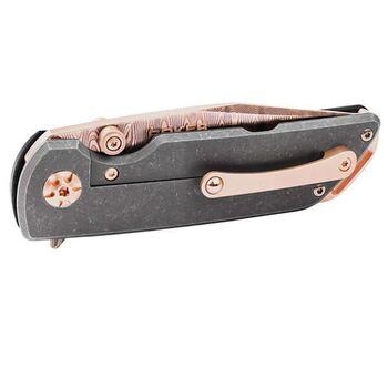 Couteau pliant Boker Sherman Damast Rose Gold