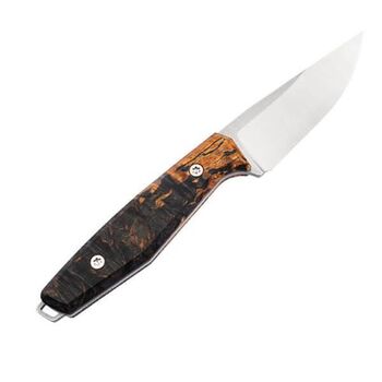 Boker AK1 Curly Birch feststehendes Messer