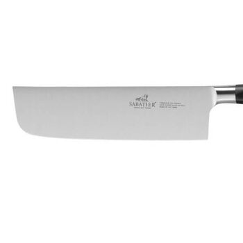 Couteau Nakiri Sabatier Idéal rivets inox Forgé 16 cm