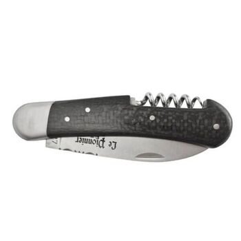 Douris Chastel Le Pionnier Futuriste 2-piece carbon fibre folding knife