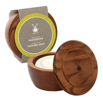 Bol bois et savon à raser Muhle Aloe Vera