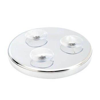 Muhle suction cup mirror, 15cm diameter, 5x magnification