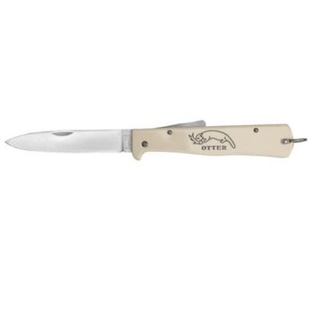 OTTER "Mercator" K55K 11cm beige folding knife