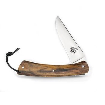 Couteau Sauveterre "Camembert Pitchou" plein manche pistachier 11cm