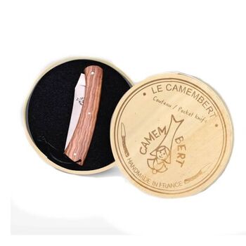 Sauveterre „Camembert Pitchou“-Messer mit Griff aus Ebenholz, 11 cm