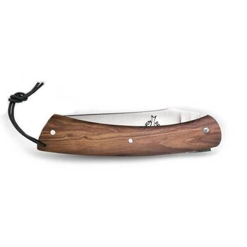 Sauveterre „Camembert Pitchou“-Messer mit Griff aus Vollwalnussholz, 11 cm