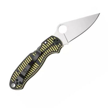 Spyderco Para 3 Salt Klappmesser, schwarz/gelb