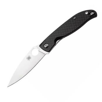 Spyderco "MANTRA 4" folding knife, carbon fiber and G10