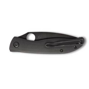 Spyderco "MANTRA 4" Black Folding Knife