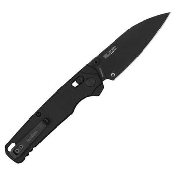 Couteau pliant Kershaw "BEL AIR" XL tout noir en aluminium