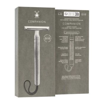 Rasoir sécurité unisexe Muhle Companion turquoise peigne fermé