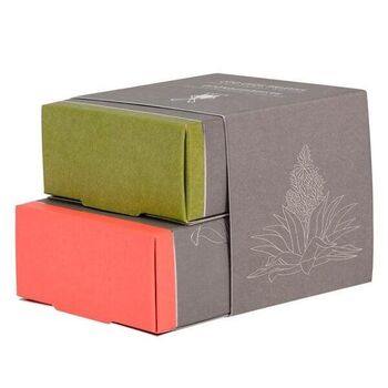 Lot de 2 savons à raser Muhle Aloe vera et Pamplemousse/menthe