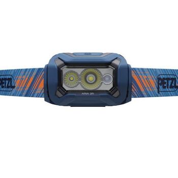 Lampe frontale Petzl "Aria 2R RGB" bleu pour milieu naturel