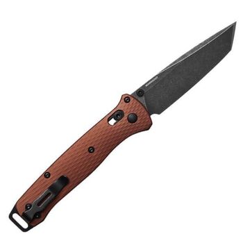 Couteau pliant mixte Benchmade Bailout cuivre brûlé