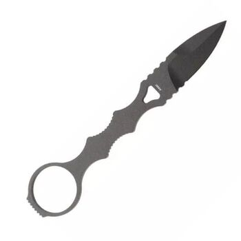 Mini dague fixe tactique Benchmade Scop Urban Grey