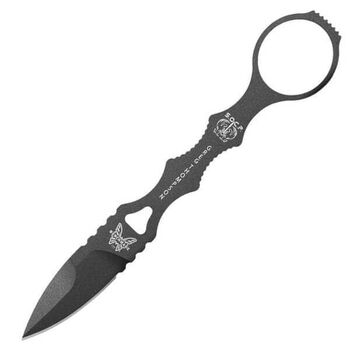 Mini dague fixe tactique Benchmade Scop Urban Grey