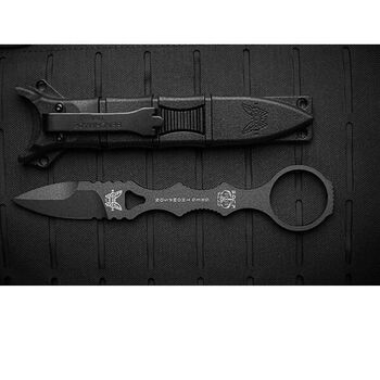 Mini dague fixe tactique Benchmade Scop Urban Grey