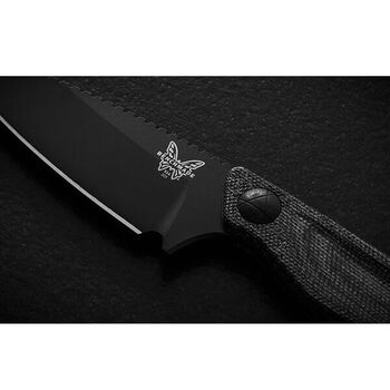 Benchmade Dacian Black Messer mit feststehender Klinge