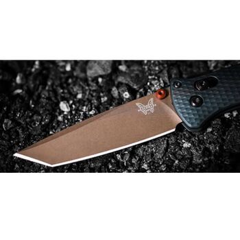 Benchmade Bailout Klappmesser Grünes Aluminium