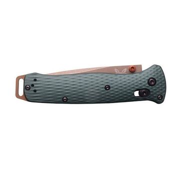 Benchmade Bailout Klappmesser Grünes Aluminium