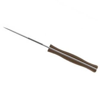 Couteau fixe Maserin "WOODSAM" Paperstone marron