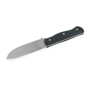 Maserin "WOODSAM" fixed-blade knife, black Micarta
