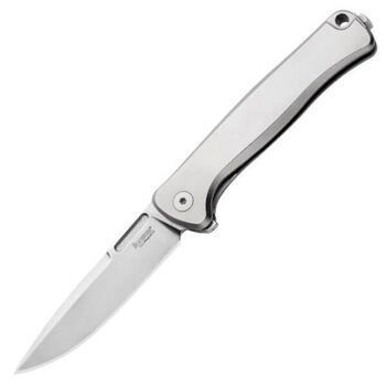 Lionsteel "EMMET" folding knife, grey titanium