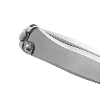 Couteau pliant Lionsteel "EMMET" Titanium gris