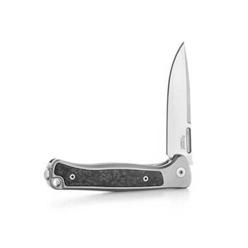 Couteau pliant Lionsteel "EMMET" Titane et fibre de carbone gris