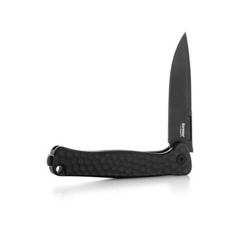 Lionsteel "EMMET" folding knife, black PVD aluminum