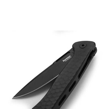 Lionsteel "EMMET" folding knife, black PVD aluminum