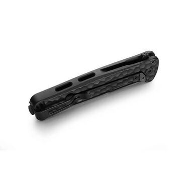 Lionsteel "EMMET" folding knife, black PVD aluminum