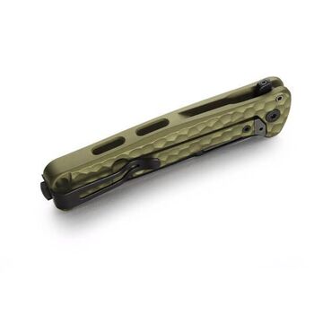 Lionsteel-Klappmesser „EMMET“, grünes PVD-Aluminium