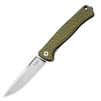 Couteau pliant Lionsteel "EMMET" Aluminium vert