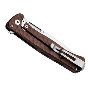 Lionsteel-Klappmesser „EMMET“, braunes Aluminium