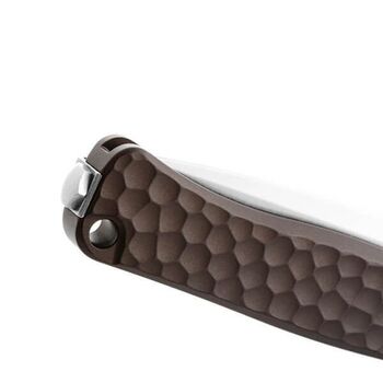 Lionsteel-Klappmesser „EMMET“, braunes Aluminium