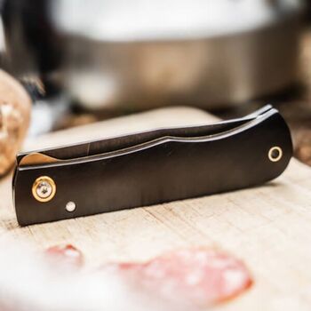 Boker Plus Rusticus Medium All Black Folding Knife