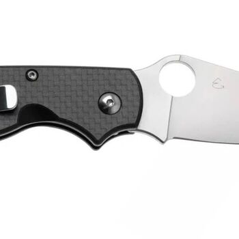 Spyderco-Klappmesser „BUTTONUP“ G10/Carbon