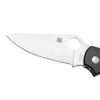Spyderco-Klappmesser „BUTTONUP“ G10/Carbon